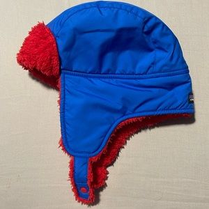 Patagonia used winter baby hat. Size S (6-18m)